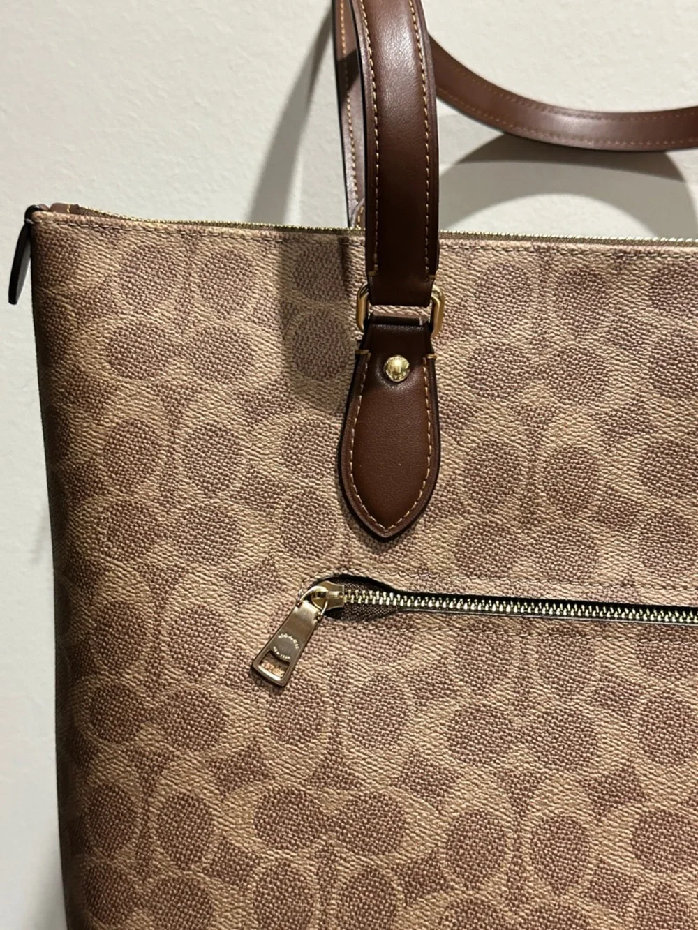 Coach City Tote Bag In Signature Canvas